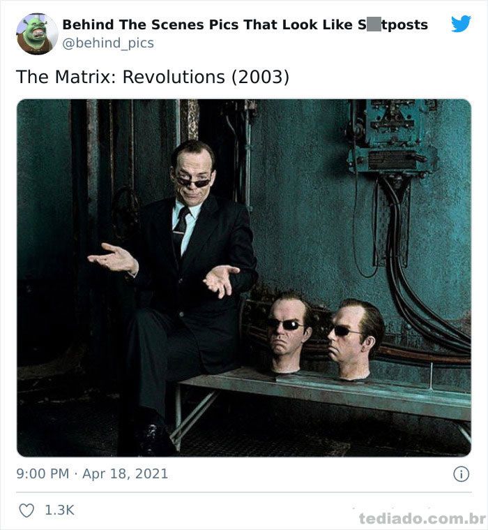 Esta página do Twitter reúne fotos dos bastidores que parecem memes ruins (30 fotos) 26