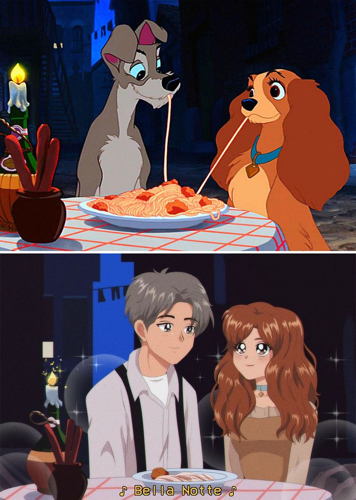 Este artista recria personagens populares em estilo de anime (60 fotos) 1