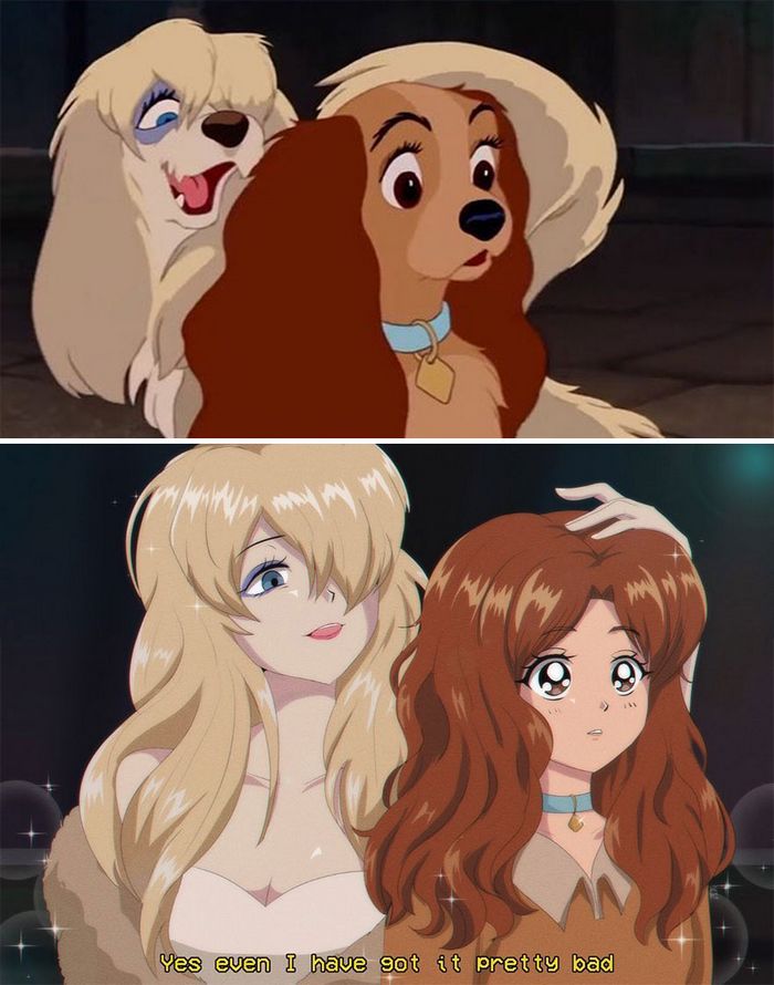 Este artista recria personagens populares em estilo de anime (60 fotos) 5