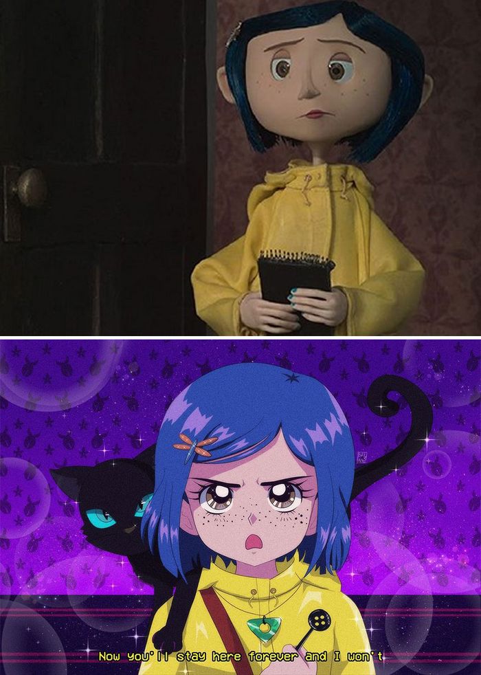 Este artista recria personagens populares em estilo de anime (60 fotos) 6