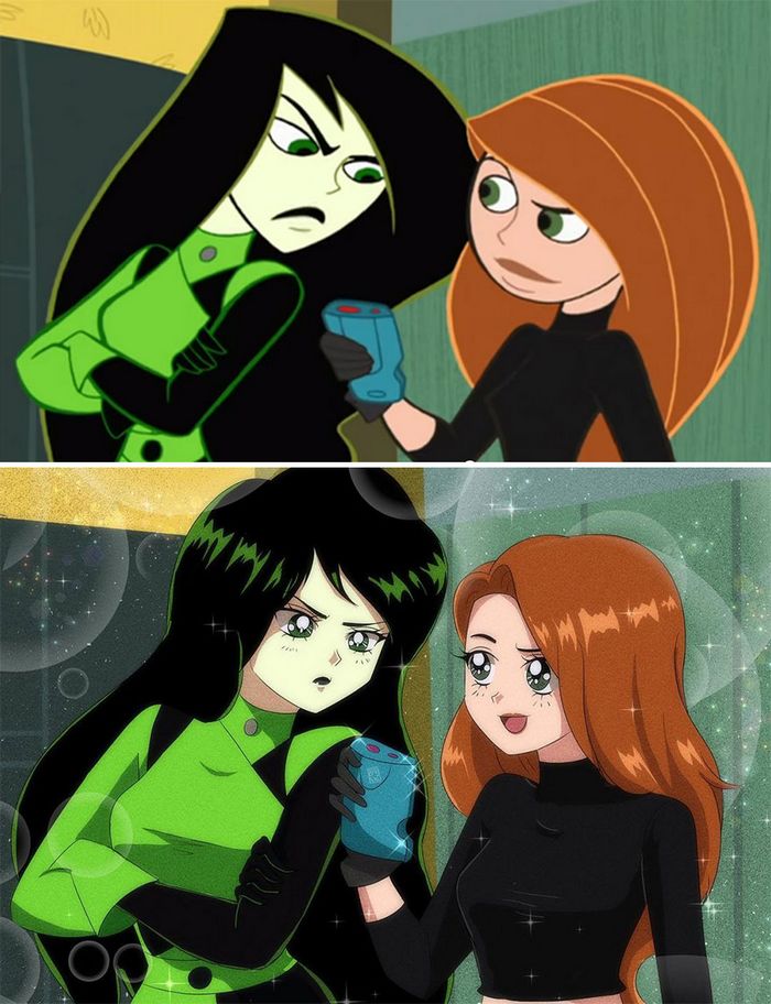 Este artista recria personagens populares em estilo de anime (60 fotos) 11