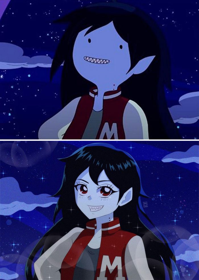 Este artista recria personagens populares em estilo de anime (60 fotos) 22