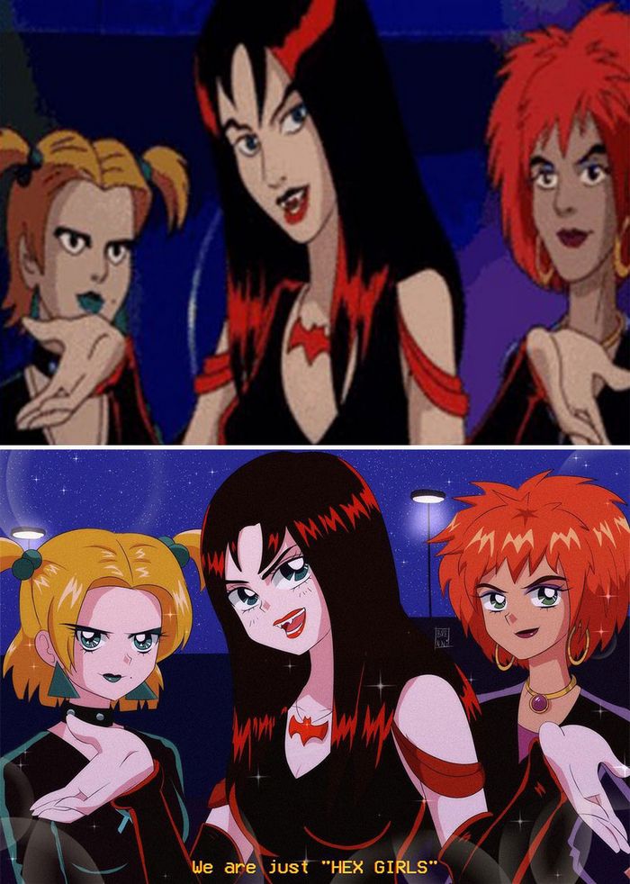 Este artista recria personagens populares em estilo de anime (60 fotos) 26