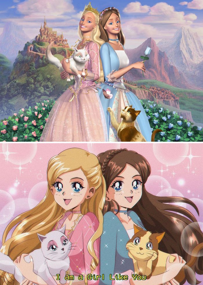 Este artista recria personagens populares em estilo de anime (60 fotos) 31