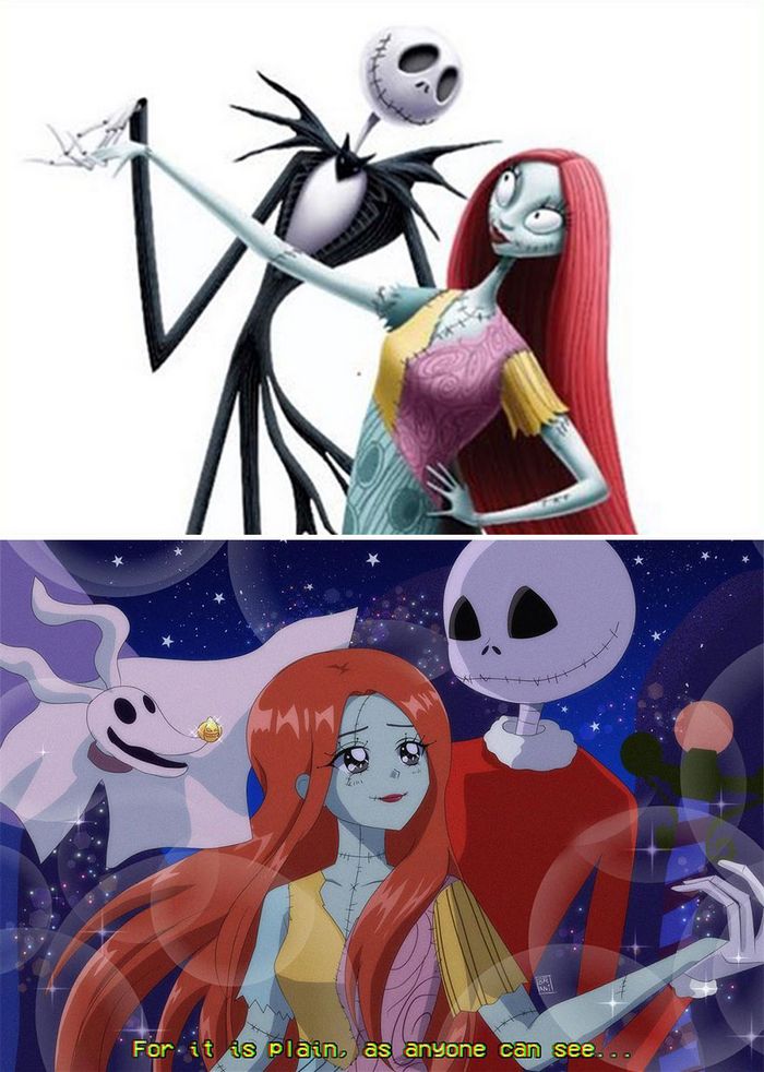 Este artista recria personagens populares em estilo de anime (60 fotos) 41