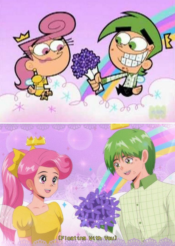 Este artista recria personagens populares em estilo de anime (60 fotos) 45