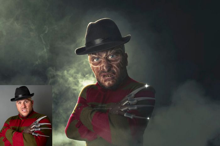 Eu crio caricaturas a partir de fotos de pessoas (33 fotos) 15