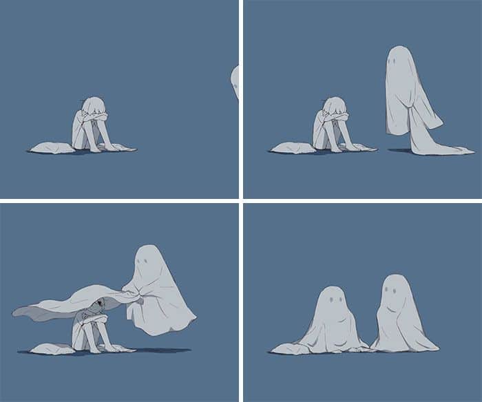 40 ilustrações poderosas de um artista japonês que o farão pensar 7