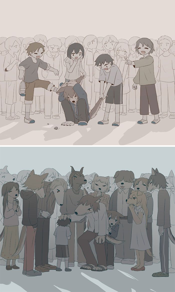 40 ilustrações poderosas de um artista japonês que o farão pensar 8