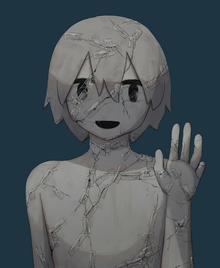 40 ilustrações poderosas de um artista japonês que o farão pensar 28