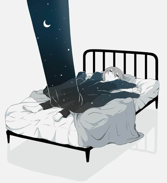 40 ilustrações poderosas de um artista japonês que o farão pensar 33