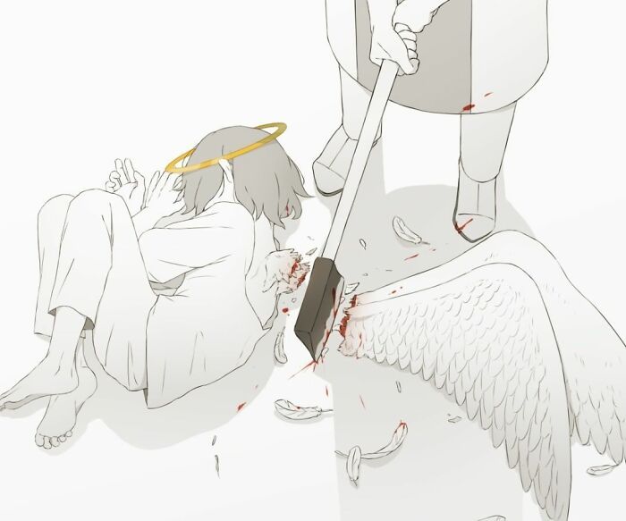 40 ilustrações poderosas de um artista japonês que o farão pensar 34