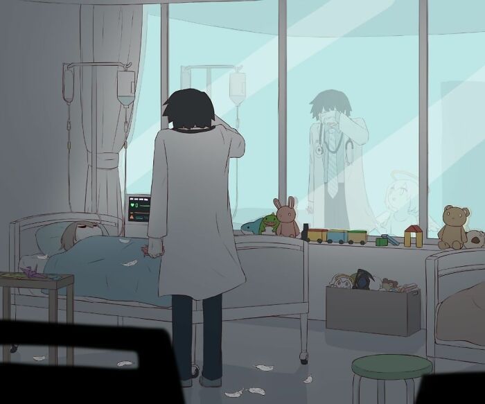 40 ilustrações poderosas de um artista japonês que o farão pensar 36