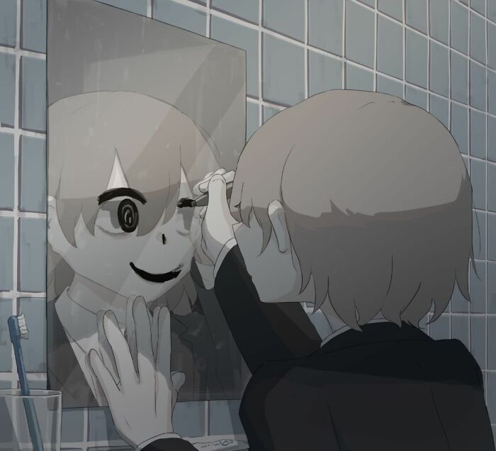 40 ilustrações poderosas de um artista japonês que o farão pensar 37