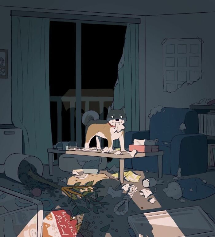 40 ilustrações poderosas de um artista japonês que o farão pensar 39