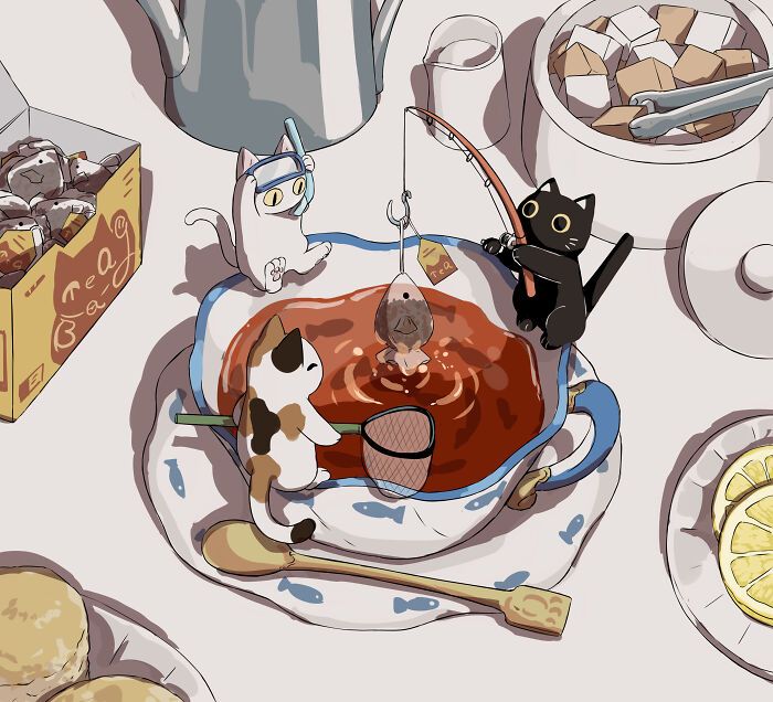 40 ilustrações poderosas de um artista japonês que o farão pensar 40