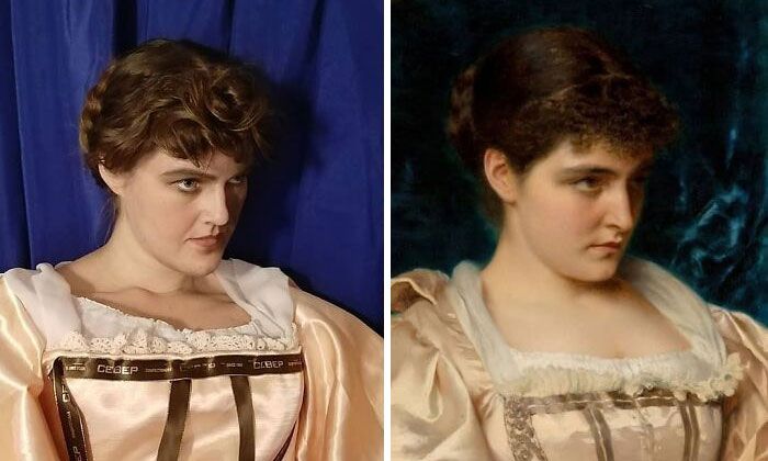 Mulher recria obras de arte com detalhes incríveis (42 fotos) 18