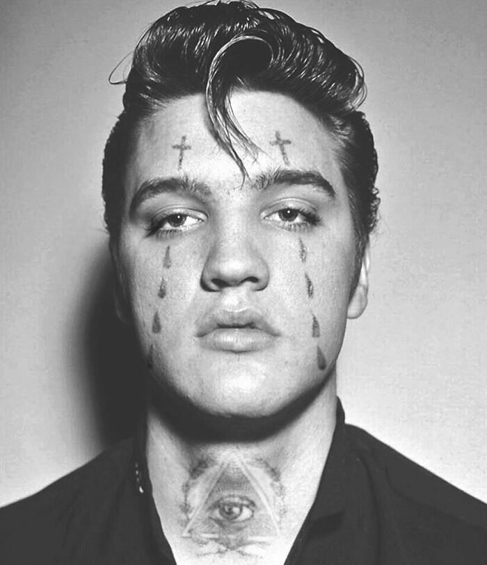 Qual seria a aparência de 48 celebridades se tivessem tatuagens legais 24