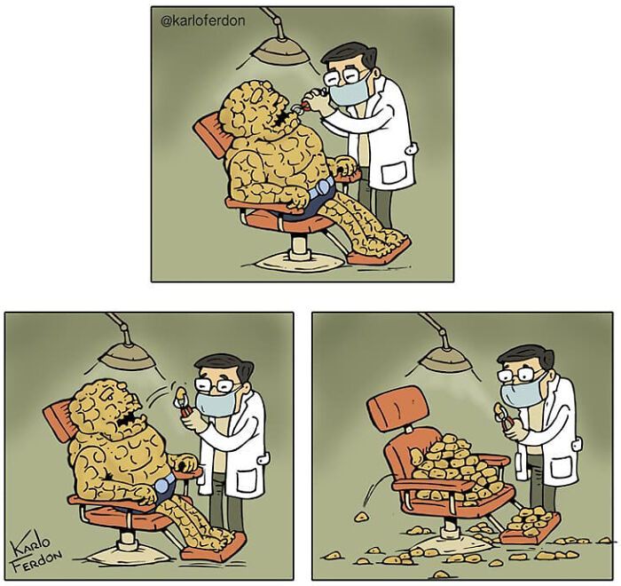 Artista mostra o que os super-heróis estão fazendo em seu tempo livre (30 fotos) 13