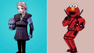 Artista remove máscaras de personagens populares para ver o que está por baixo (46 fotos) 32
