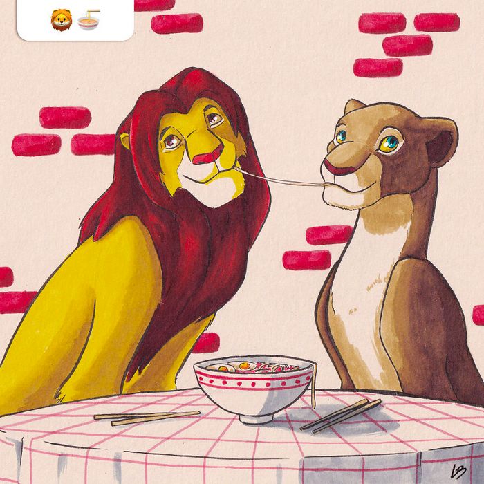 Desafio do emoji: Combinação aleatórios de emojis para artista desenhar (34 fotos) 4