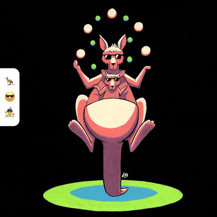 Desafio do emoji: Combinação aleatórios de emojis para artista desenhar (34 fotos) 9