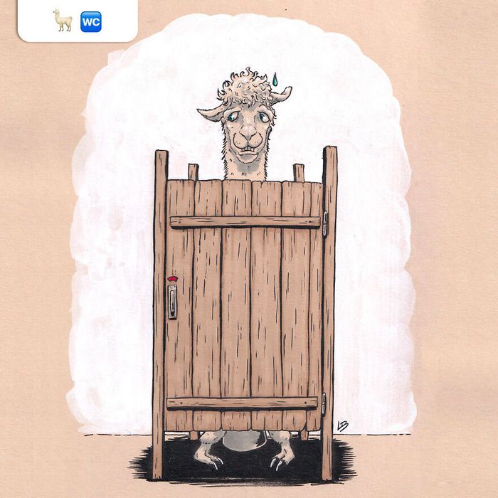 Desafio do emoji: Combinação aleatórios de emojis para artista desenhar (34 fotos) 14