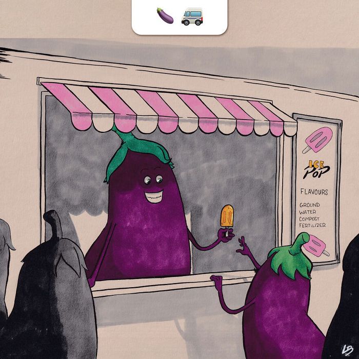 Desafio do emoji: Combinação aleatórios de emojis para artista desenhar (34 fotos) 19