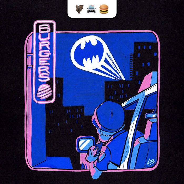 Desafio do emoji: Combinação aleatórios de emojis para artista desenhar (34 fotos) 20