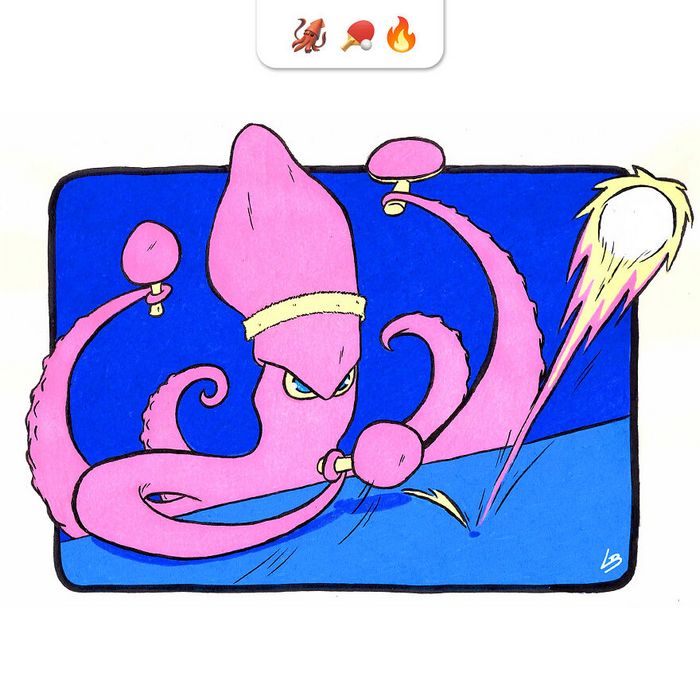 Desafio do emoji: Combinação aleatórios de emojis para artista desenhar (34 fotos) 21