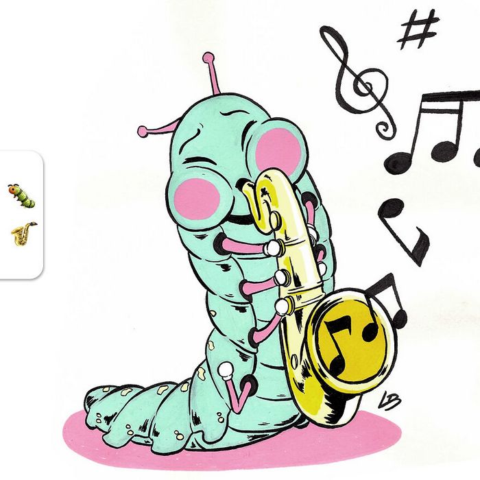 Desafio do emoji: Combinação aleatórios de emojis para artista desenhar (34 fotos) 22