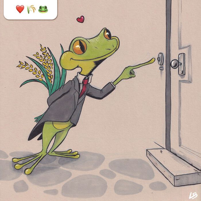 Desafio do emoji: Combinação aleatórios de emojis para artista desenhar (34 fotos) 26