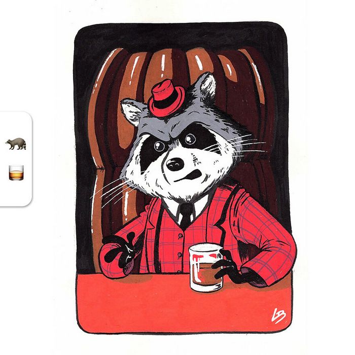 Desafio do emoji: Combinação aleatórios de emojis para artista desenhar (34 fotos) 31