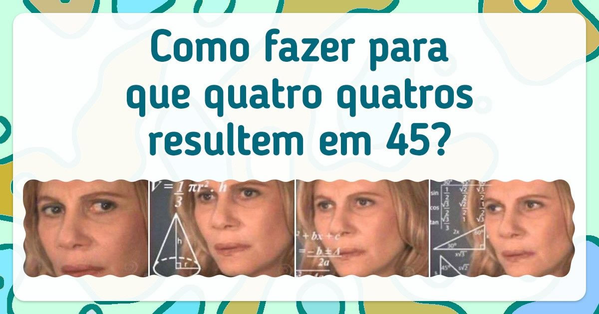 15 desafios matemáticos divertidos