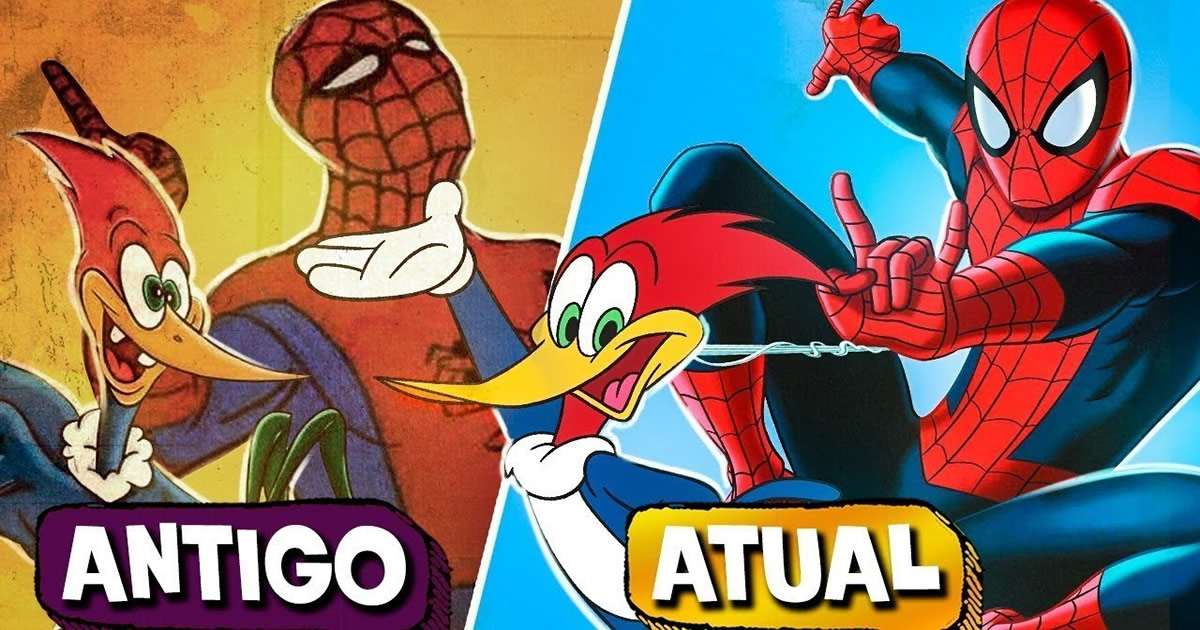 9 desenhos clássicos com muitas versões