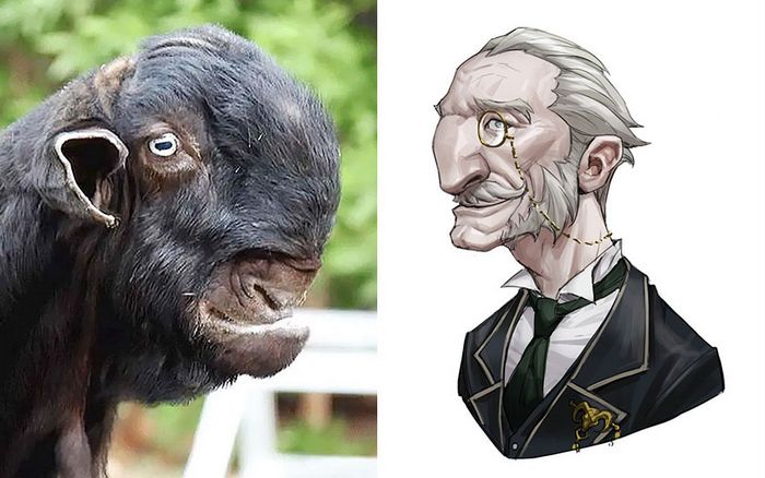 Este artista usa animais como inspiração para criar personagens originais de anime (23 fotos) 9