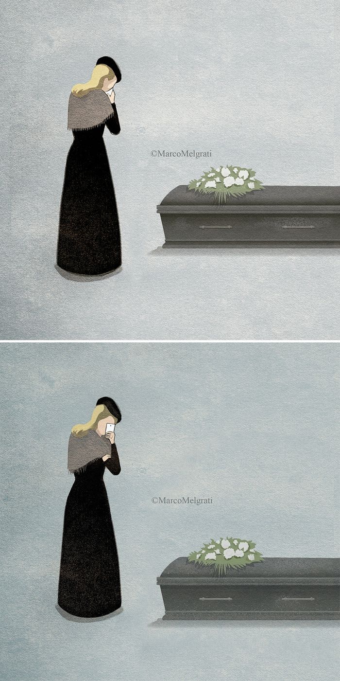 Ilustrador criticar nossa sociedade por meio de sua arte instigantes, repletas de críticas sociais (47 fotos) 22