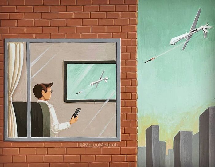 Ilustrador criticar nossa sociedade por meio de sua arte instigantes, repletas de críticas sociais (47 fotos) 25