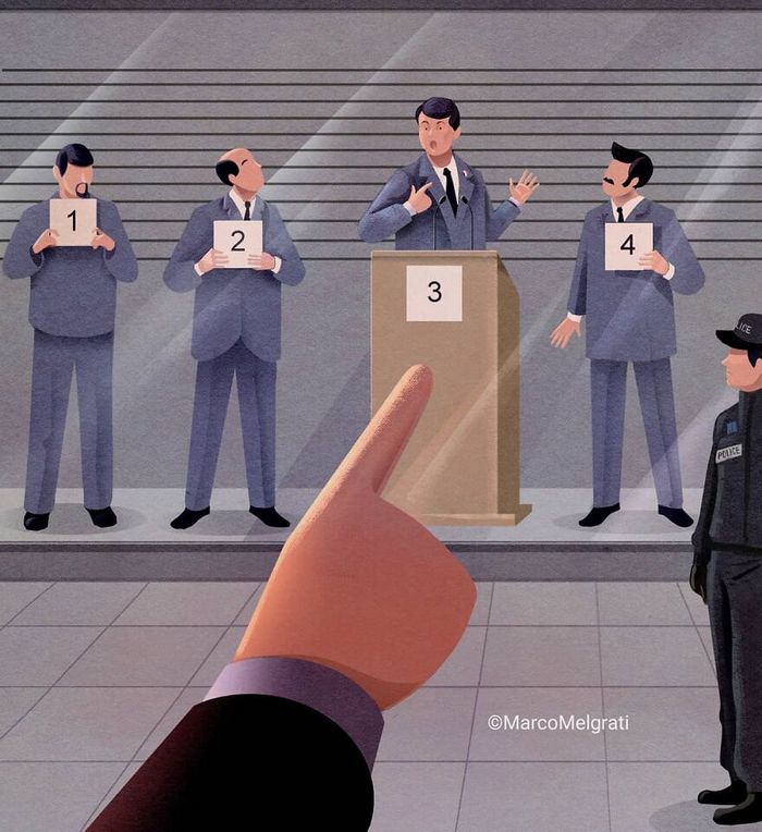 Ilustrador criticar nossa sociedade por meio de sua arte instigantes, repletas de críticas sociais (47 fotos) 31