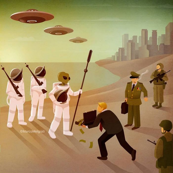 Ilustrador criticar nossa sociedade por meio de sua arte instigantes, repletas de críticas sociais (47 fotos) 38