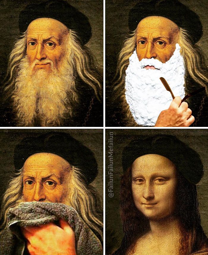 O que acontece quando você combina pinturas famosas e cultura pop (42 fotos) 2