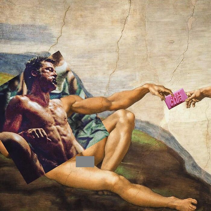 O que acontece quando você combina pinturas famosas e cultura pop (42 fotos) 5