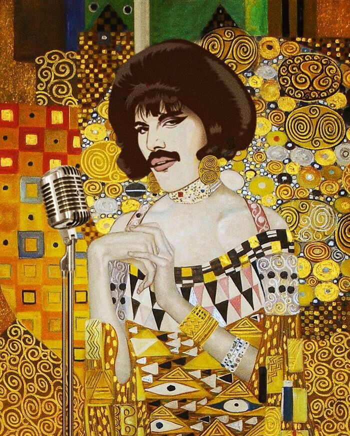 O que acontece quando você combina pinturas famosas e cultura pop (42 fotos) 30