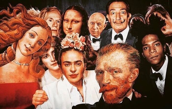 O que acontece quando você combina pinturas famosas e cultura pop (42 fotos) 31