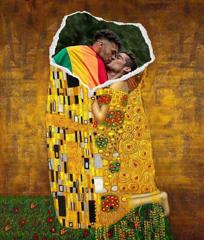 O que acontece quando você combina pinturas famosas e cultura pop (42 fotos) 34