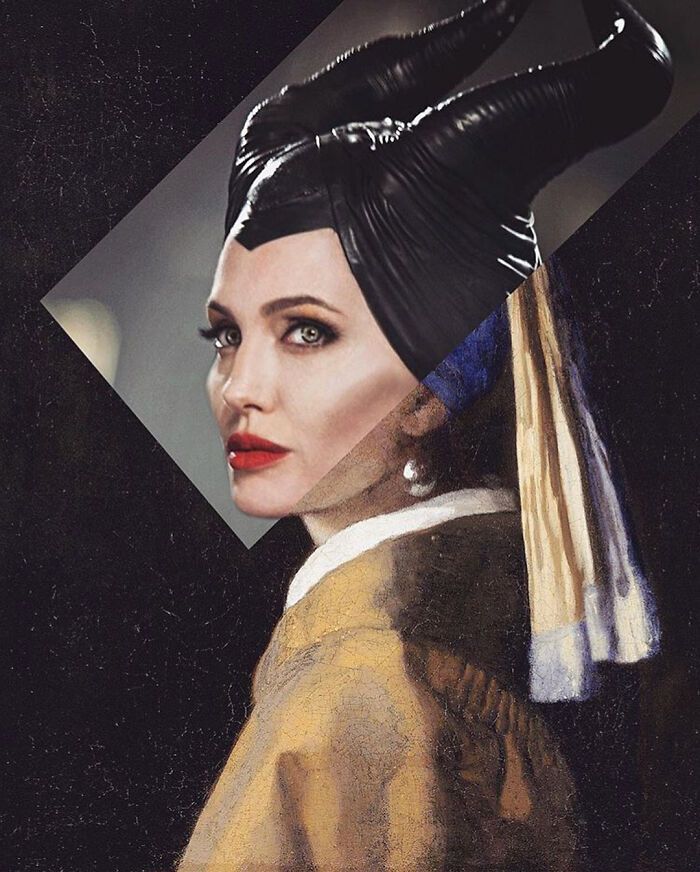 O que acontece quando você combina pinturas famosas e cultura pop (42 fotos) 37