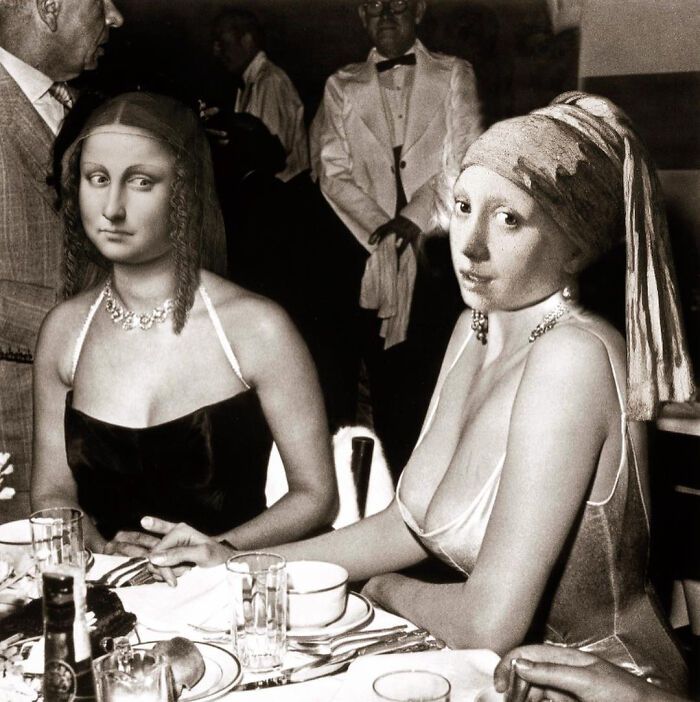 O que acontece quando você combina pinturas famosas e cultura pop (42 fotos) 42