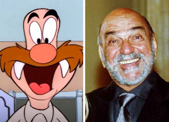40 personagens de desenho animado que são a cara de famosos – coincidência ou inspiração? 1