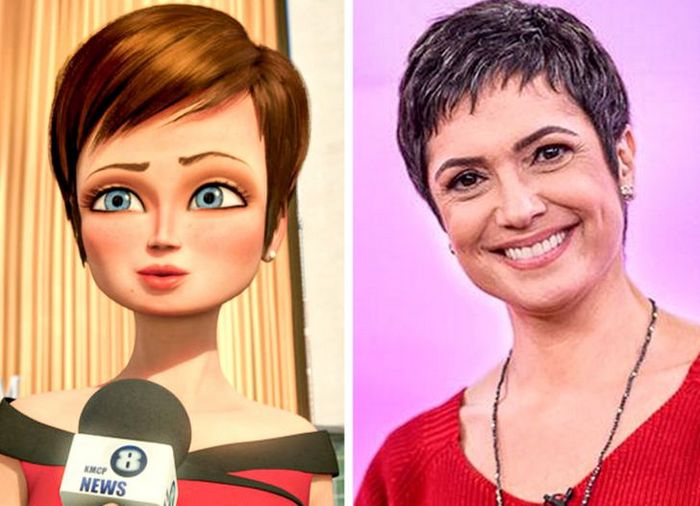 40 personagens de desenho animado que são a cara de famosos – coincidência ou inspiração? 29