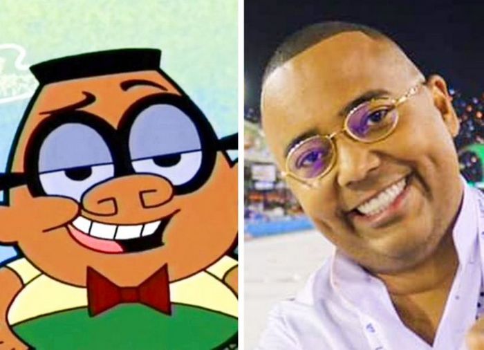 40 personagens de desenho animado que são a cara de famosos – coincidência ou inspiração? 39